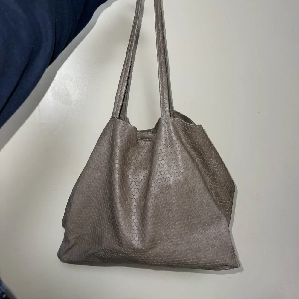 Streets Ahead Tan Beige Tote Shoulder Bag